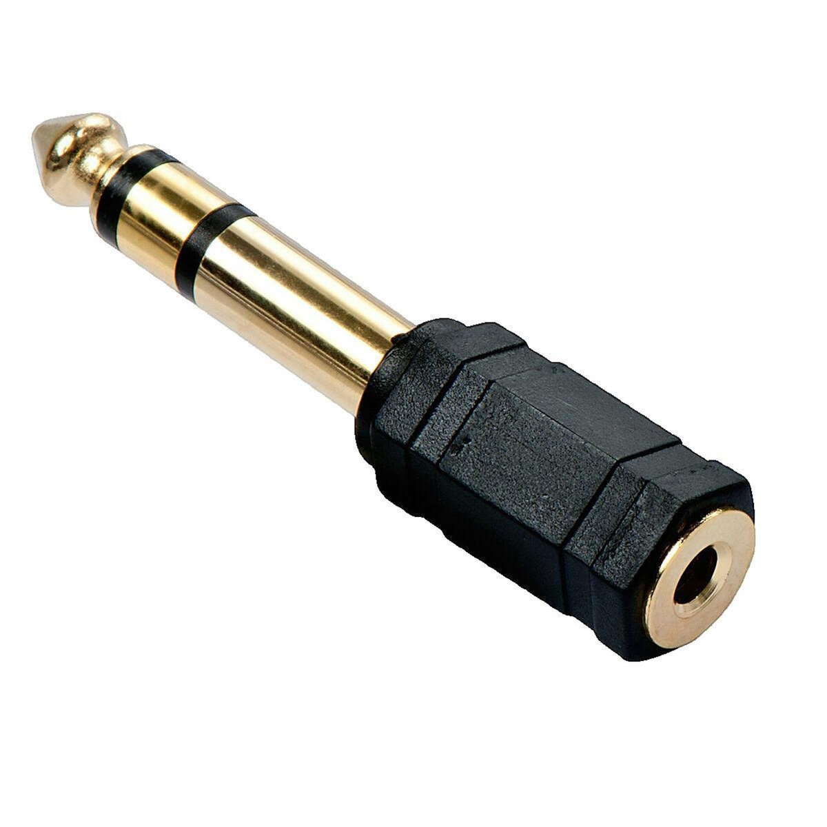 LINDY Adaptateur Audio Lindy 35620 Jack 6,3 mm vers 3,5 mm Noir