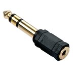 LINDY Adaptateur Audio Lindy 35620 Jack 6,3 mm vers 3,5 mm Noir