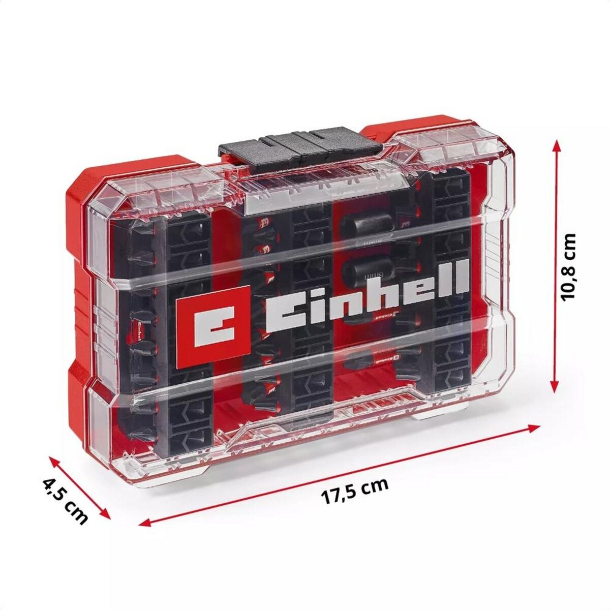 Einhell Coffret d'embouts et douilles M-CASE , 39 pièces