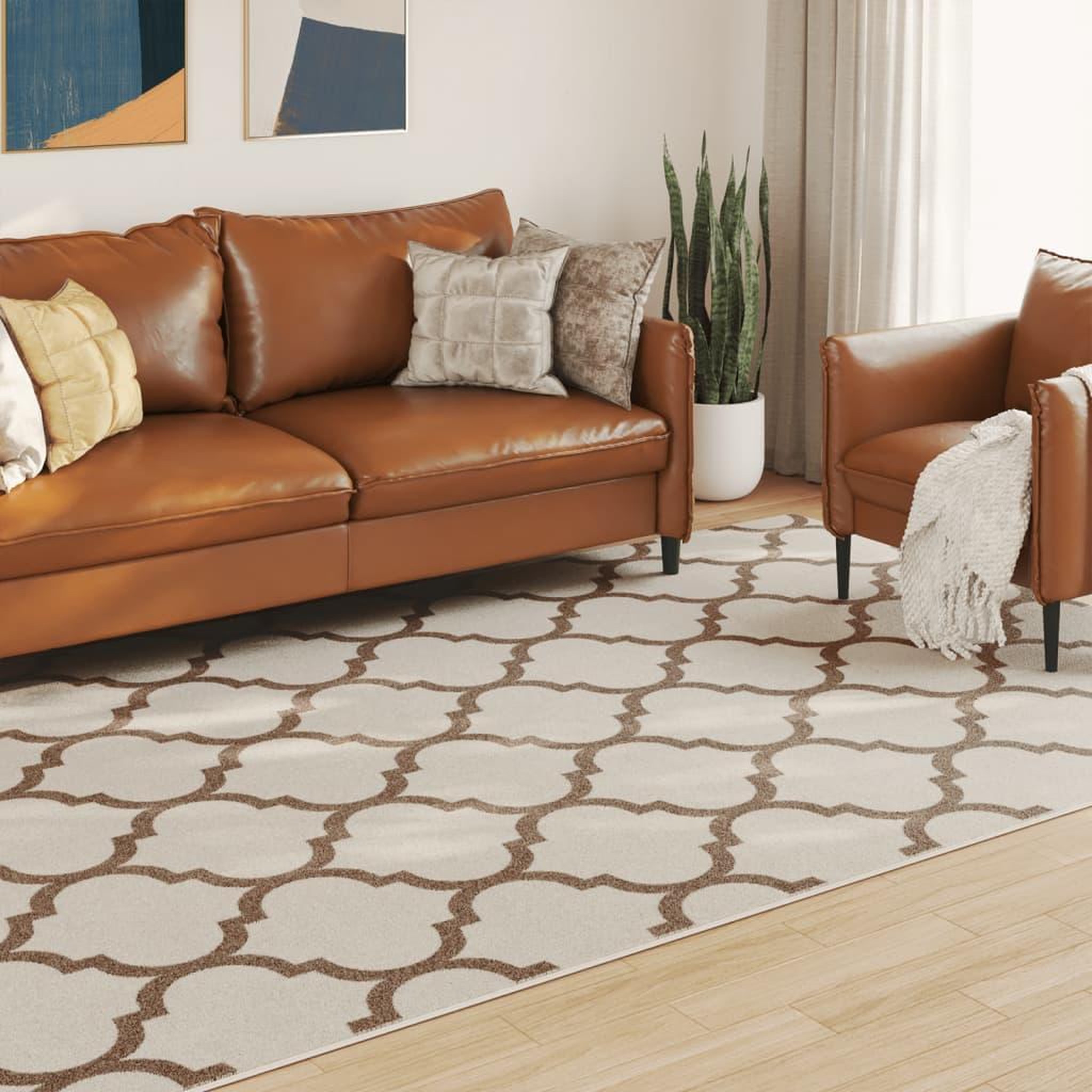 VIDAXL Tapis interieur exterieur a poils courts 190x300cm antiderapant