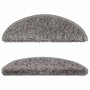 Voir la diapositive 4 : VIDAXL Tapis d'escalier 15 pcs Gris 56x17x3 cm
