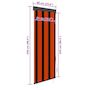 Voir la diapositive 6 : VIDAXL Store roulant d'exterieur 60x250 cm Orange et marron