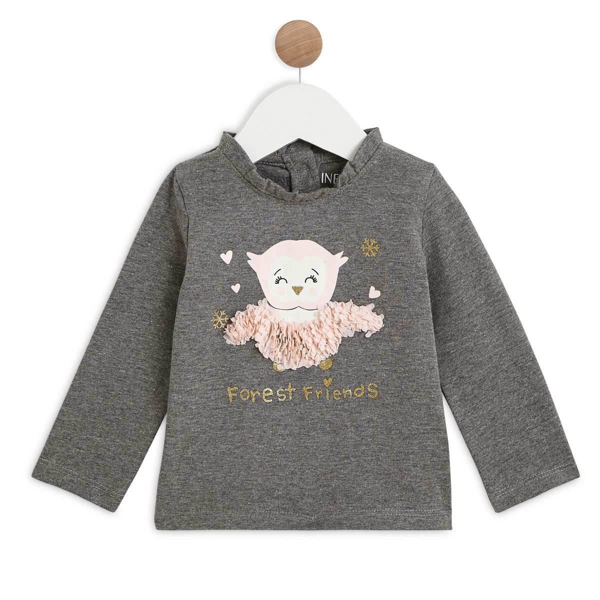 INEXTENSO T-shirt manches longues bébé fille