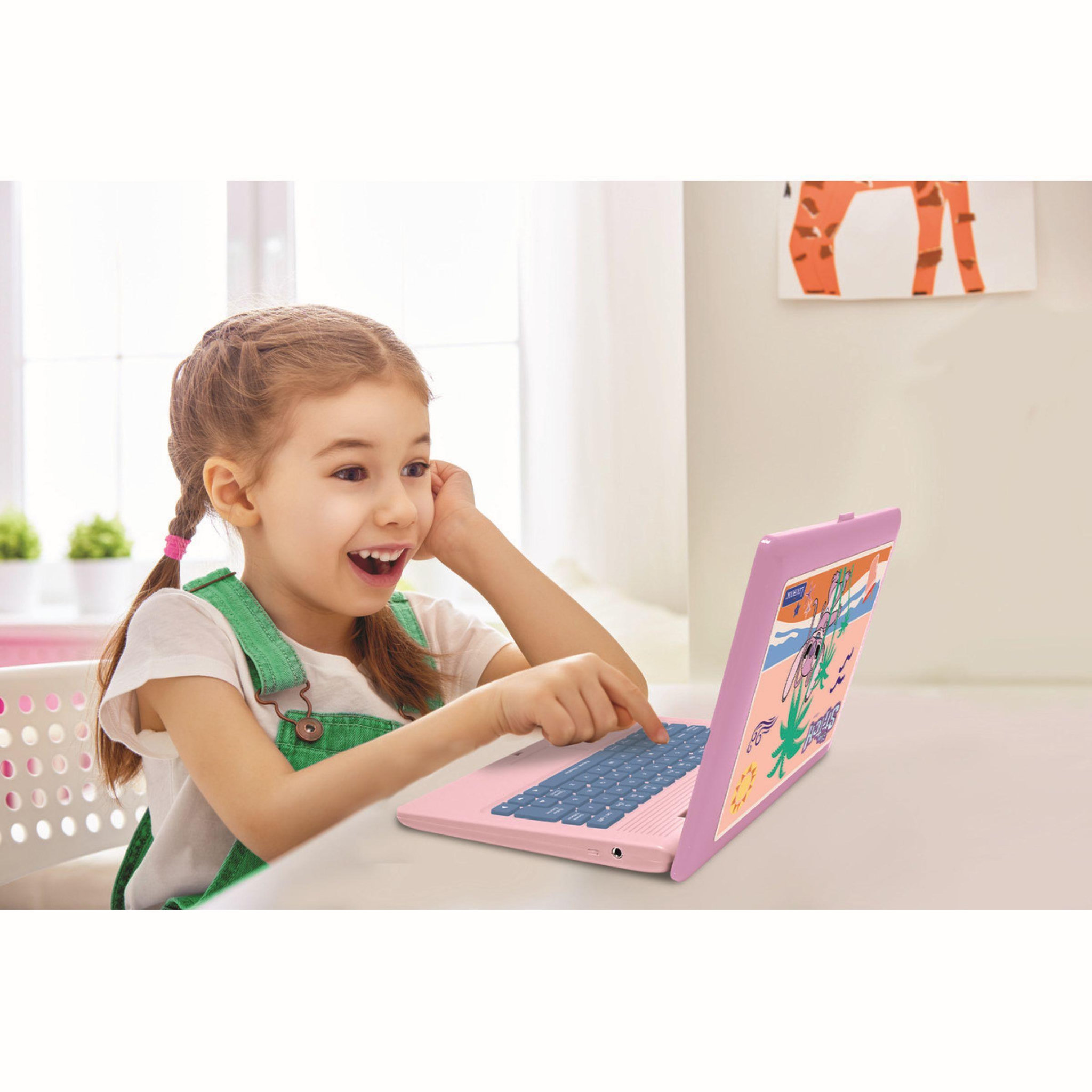 Voir la diapositive 5 : Lexibook Ordinateur portable éducatif bilingue Disney Stitch (FR/EN)