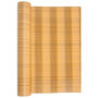 Voir la diapositive 3 : VIDAXL Paravent de balcon marron clair 1000x80 cm resine tressee