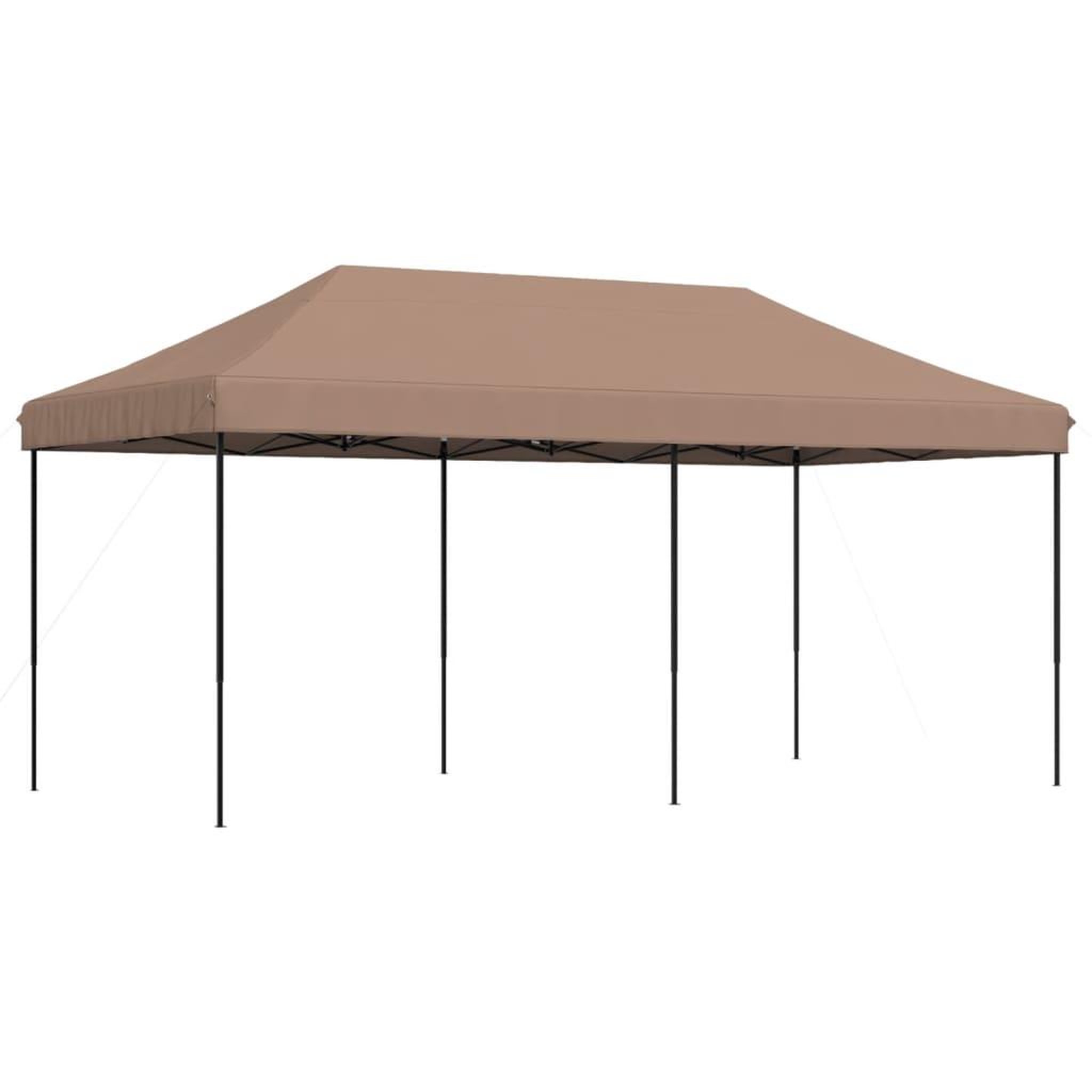 Voir la diapositive 5 : VIDAXL Tente de reception pliable escamotable marron 580x292x315 cm