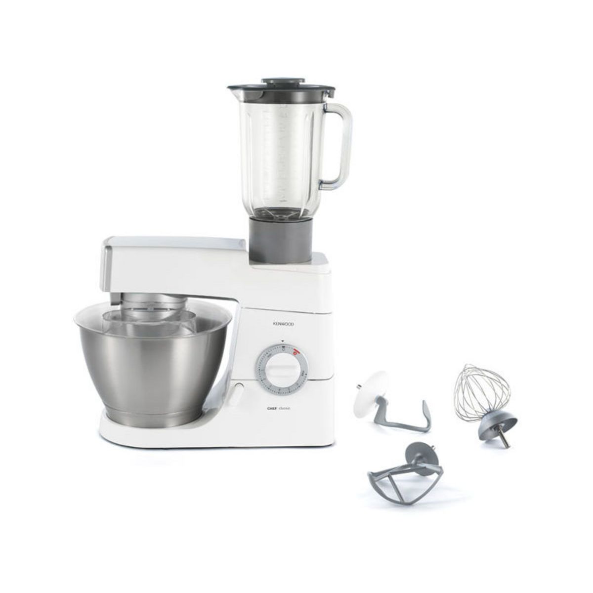 KENWOOD Robot multifonction KM336 Chef Classic Bol inox 4.6L Variateur de Vitesses