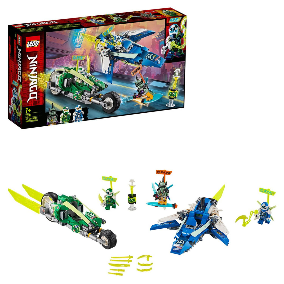 LEGO Ninjago 71709 Les bolides de Jay et Lloyd