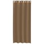 Voir la diapositive 4 : VIDAXL Rideaux en voile avec œillets 2 pcs marron clair