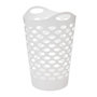 Voir la diapositive 1 : FIVE Panier à Linge  Flex  60L Blanc