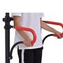Voir la diapositive 5 : HOMCOM Station de musculation multifonctions barre de traction chaise romaine hauteur réglable acier noir rouge
