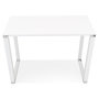 Voir la diapositive 5 : Paris Prix Bureau Design  Zaho  140cm Blanc