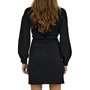 Voir la diapositive 2 : JACQUELINE DE YONG Robe Col Roulé Noir Femme JDY Roll Neck