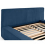 Voir la diapositive 2 : BEST MOBILIER Topaze - lit coffre - 180x200 cm - sommier inclus - velours côtelé