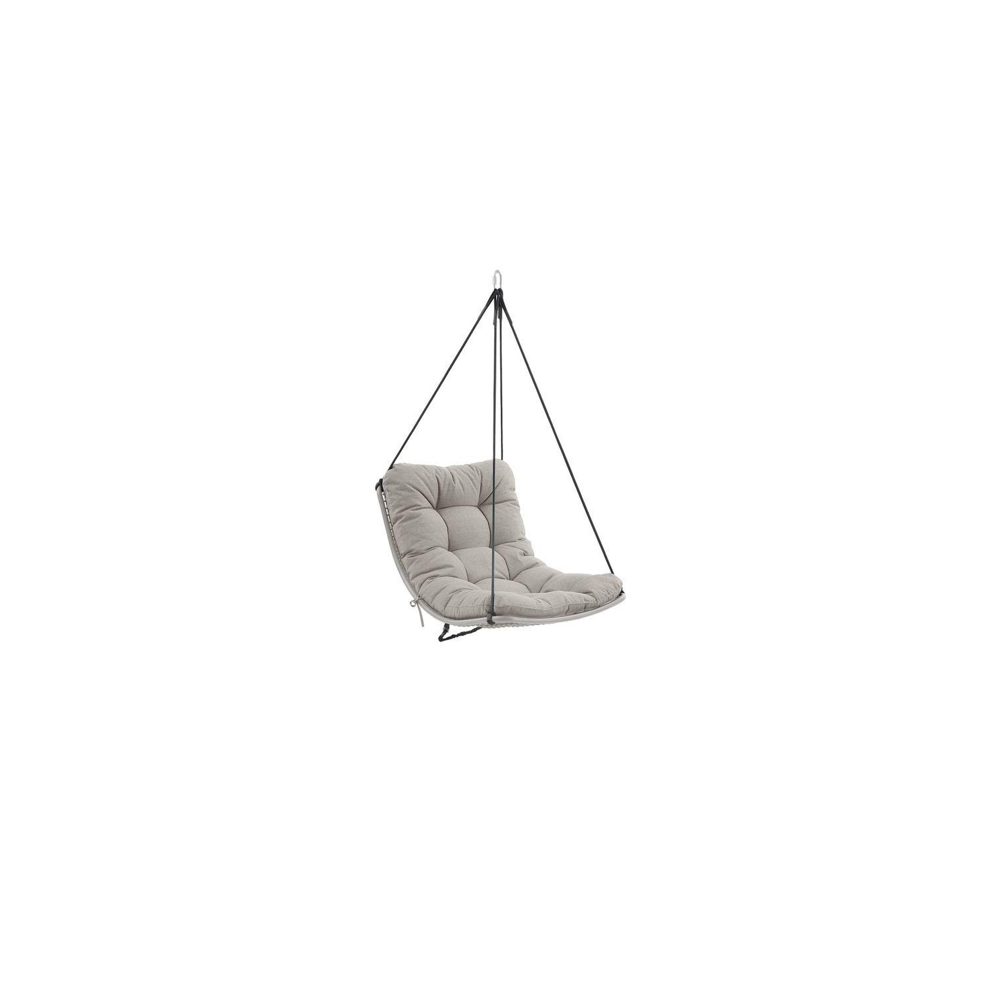 HESPERIDE Fauteuil loveuse suspendu dilmau - argile
