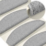Voir la diapositive 5 : VIDAXL Tapis d'escalier 30 pcs gris clair 65x24x4 cm