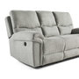 Voir la diapositive 4 : BEST MOBILIER Jasmin - canapé relax électrique 2 et 3 places - en tissu