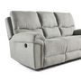 Voir la diapositive 4 : BEST MOBILIER Jasmin - canapé relax électrique 2 et 3 places - en tissu