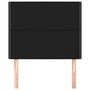 Voir la diapositive 3 : VIDAXL Tetes de lit 2 pcs Noir 80x5x78/88 cm Tissu