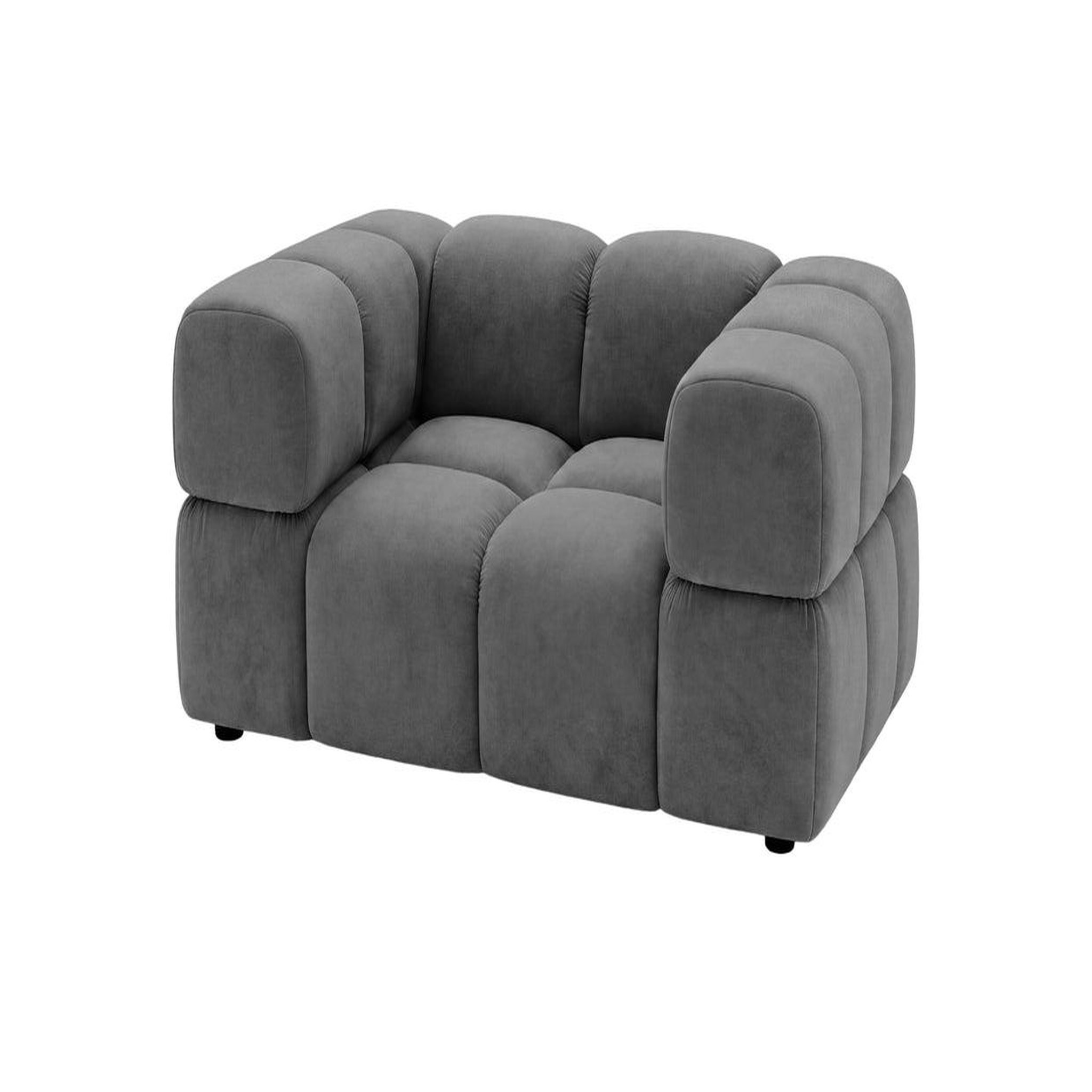 Voir la diapositive 6 : CASANOVA PARIS GUSTAVE - Fauteuil tissu velours