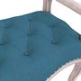 Voir la diapositive 5 : VIDAXL Banc Bleu 110x45x60 cm Velours