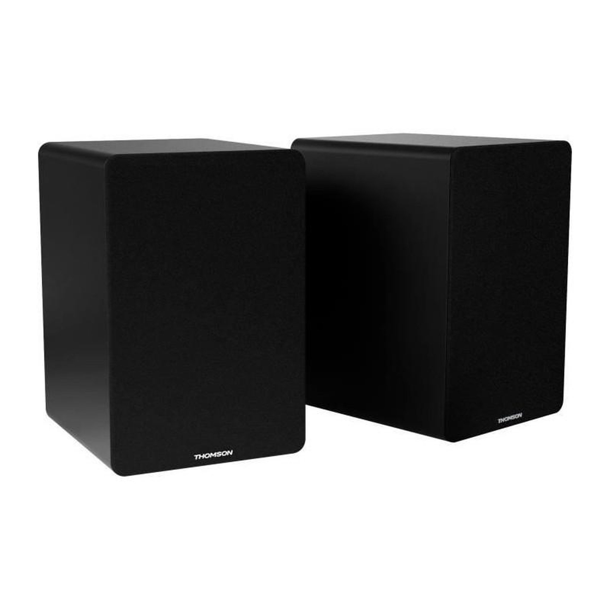 Voir la diapositive 2 : THOMSON Ensemble de deux enceintes - THOMSON - WS400DUO - 2x 7,5W - Noir