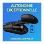Voir la diapositive 4 : LOGITECH G Souris Gaming Sans Fil - LOGITECH G - G305 - LIGHTSPEED - Autonomie 250h - Bleu