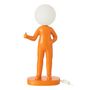 Voir la diapositive 1 : Paris Prix Lampe à Poser en Résine  Pouces  44cm Orange