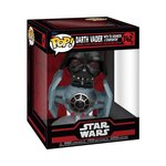 Funko Figurine Funko Pop Star wars Dark Vador avec Tie Advanced x1 Starfighter