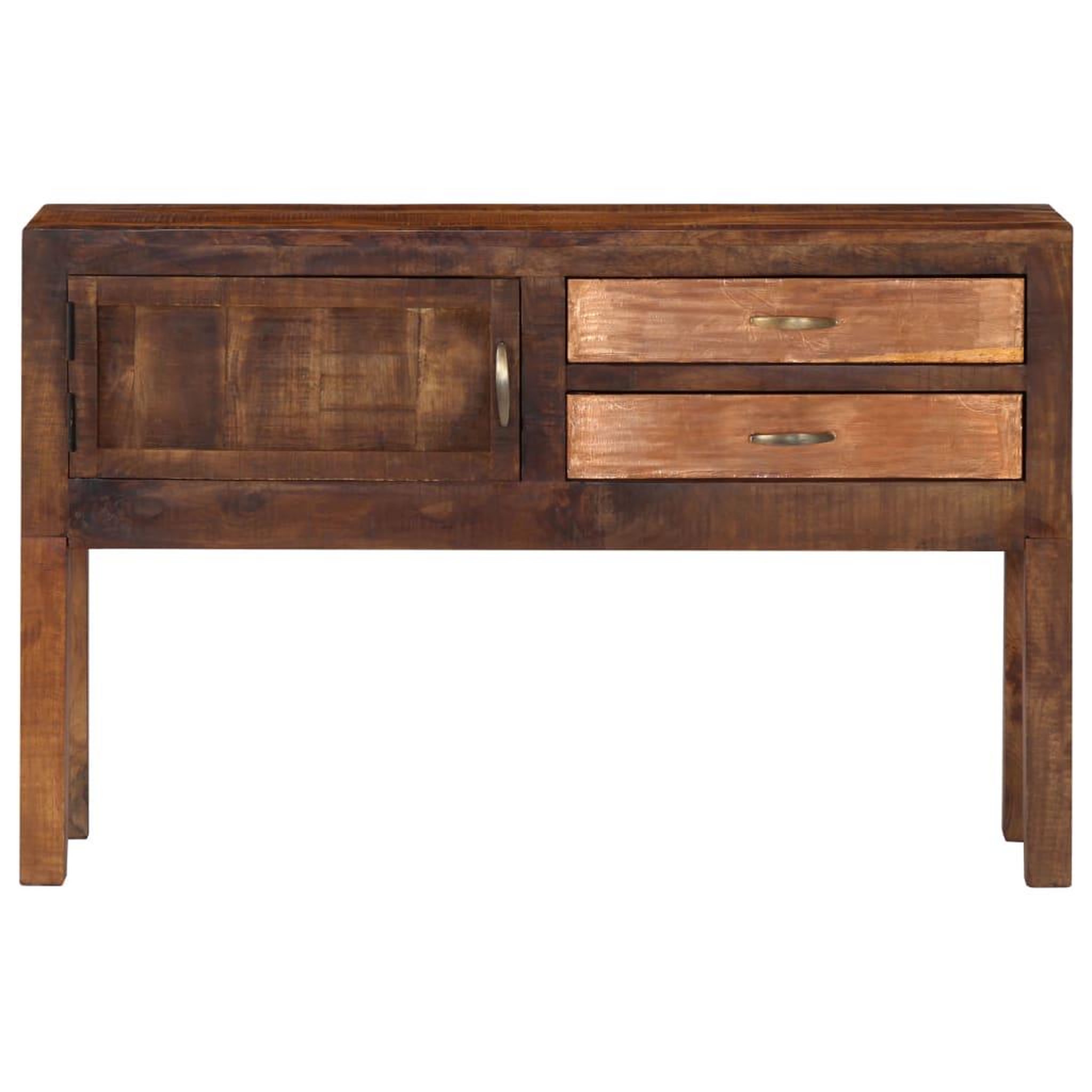 Voir la diapositive 2 : VIDAXL Buffet 118x30x75 cm Bois de manguier massif
