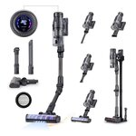 SCHNEIDER Schneider - Sch_v55p - Gris - 180 Airwatts - Aspirateur Balai Sans Fil - Tube Pliable