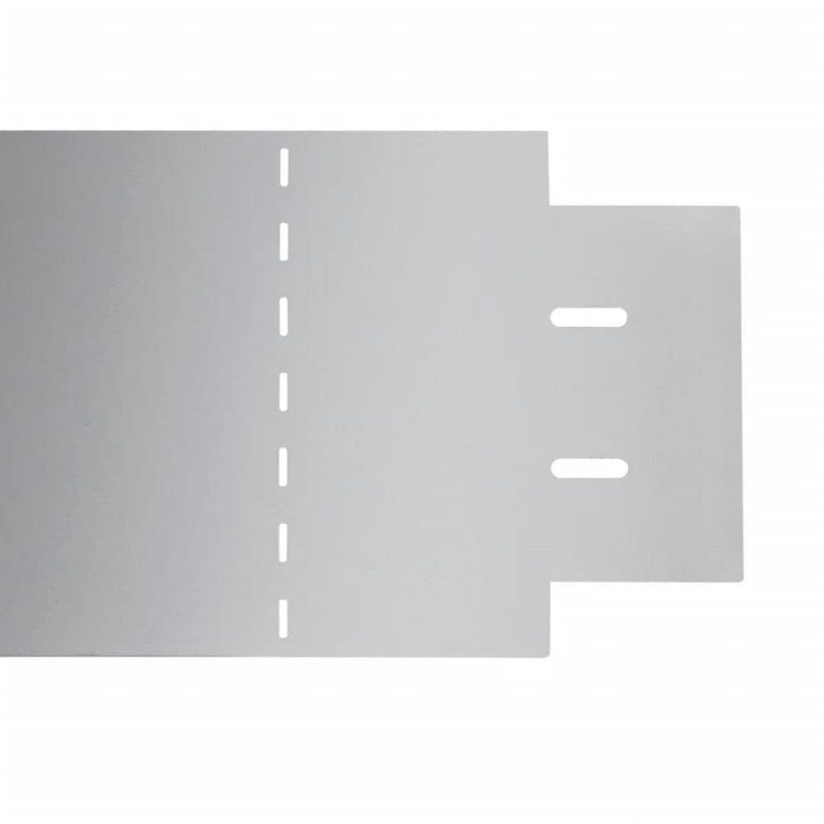 VIDAXL Cloture flexible de pelouse 5 pcs Acier galvanise 100x14 cm