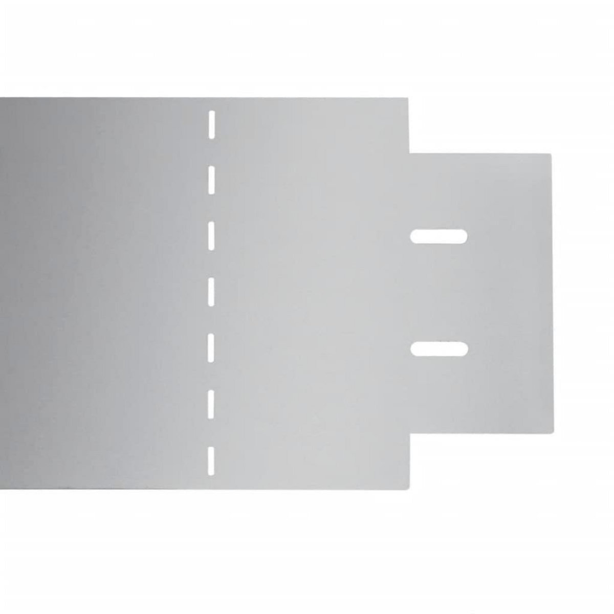 VIDAXL Cloture flexible de pelouse 5 pcs Acier galvanise 100x14 cm