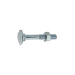 ULTIMA VISSER FIXER COLLER Boulon pour bois à tête ronde collet carré Japy classe 4.8 DIN 603 555 6X55 boîte de 200 ULTIMA 80406055