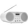 Voir la diapositive 1 : SONY Radio CD ZS-PS50 Blanc
