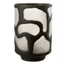 Paris Prix Vase Design en Verre Taches  Hortense  26cm Noir