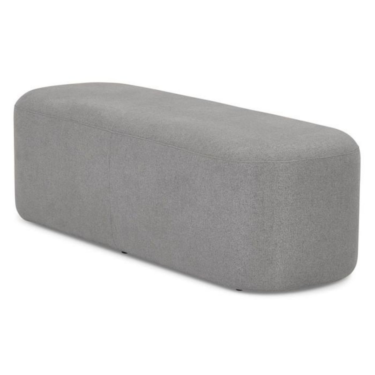 Paris Prix Pouf Design  Rivolta  120cm Gris Foncé