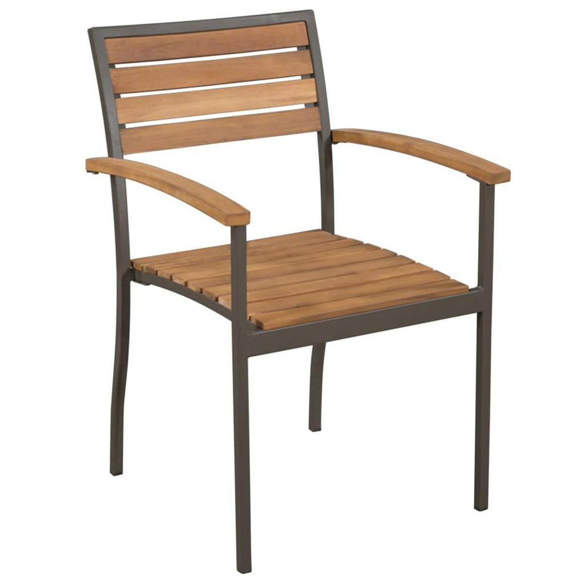 VIDAXL Ensemble a manger d'exterieur 7pcs Bois acacia massif et acier