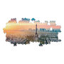Voir la diapositive 3 : CLEMENTONI Clementoni Panorama Puzzle Paris, 1000pcs. 39641