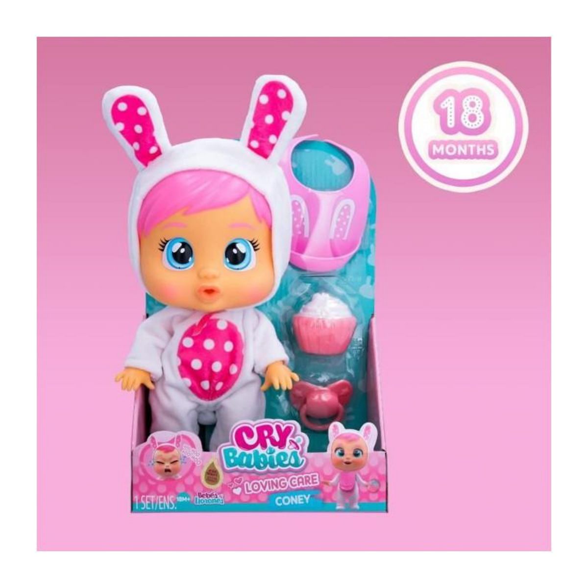 IMC Toys Poupon Cry Babies Lovin' Care - Coney