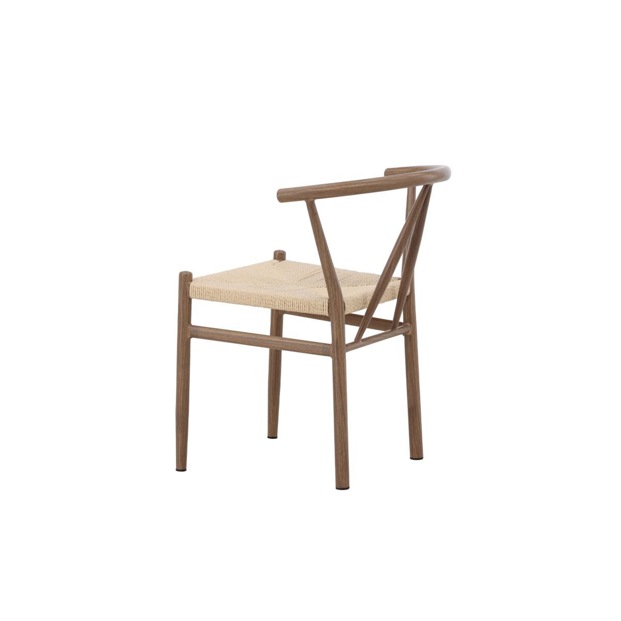 Voir la diapositive 5 : Paris Prix Chaise en rotin  alfons  72cm marron
