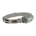 Petzl Lampe frontale étanche - PETZL - ARIA 2 - 450 lumens - 3 piles AAA/LR03 incluses - Camo