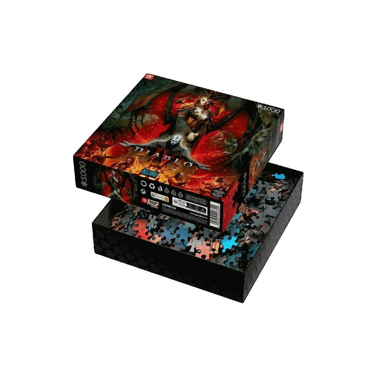 Just for games Puzzle 1000 pièces Diablo IV Lilith – Puzzle adulte paysage – Haute qualité