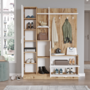 Voir la diapositive 4 : CONCEPT USINE Meuble d'entrée design style scandinave ANKA