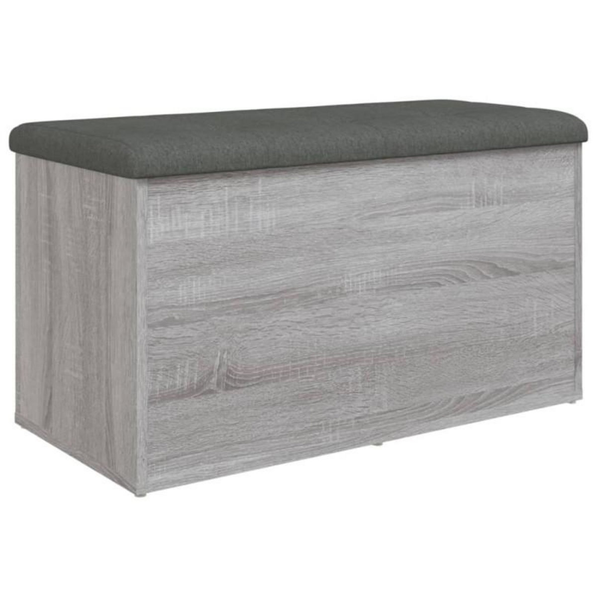 VIDAXL Banc de rangement sonoma gris 82x42x45 cm Bois d ingénierie