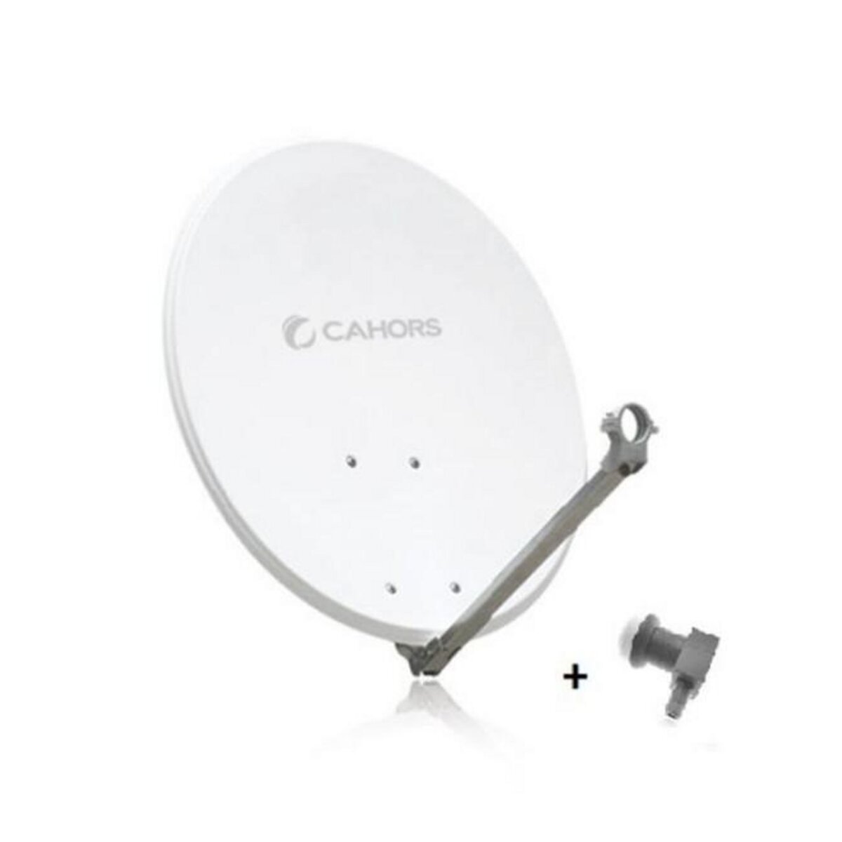 CAHORS Antenne parabolique 65cm alu + lnb - 141201r13