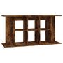 Voir la diapositive 2 : VIDAXL Support pour aquarium chêne fumé 120x40x60 cm bois d ingénierie