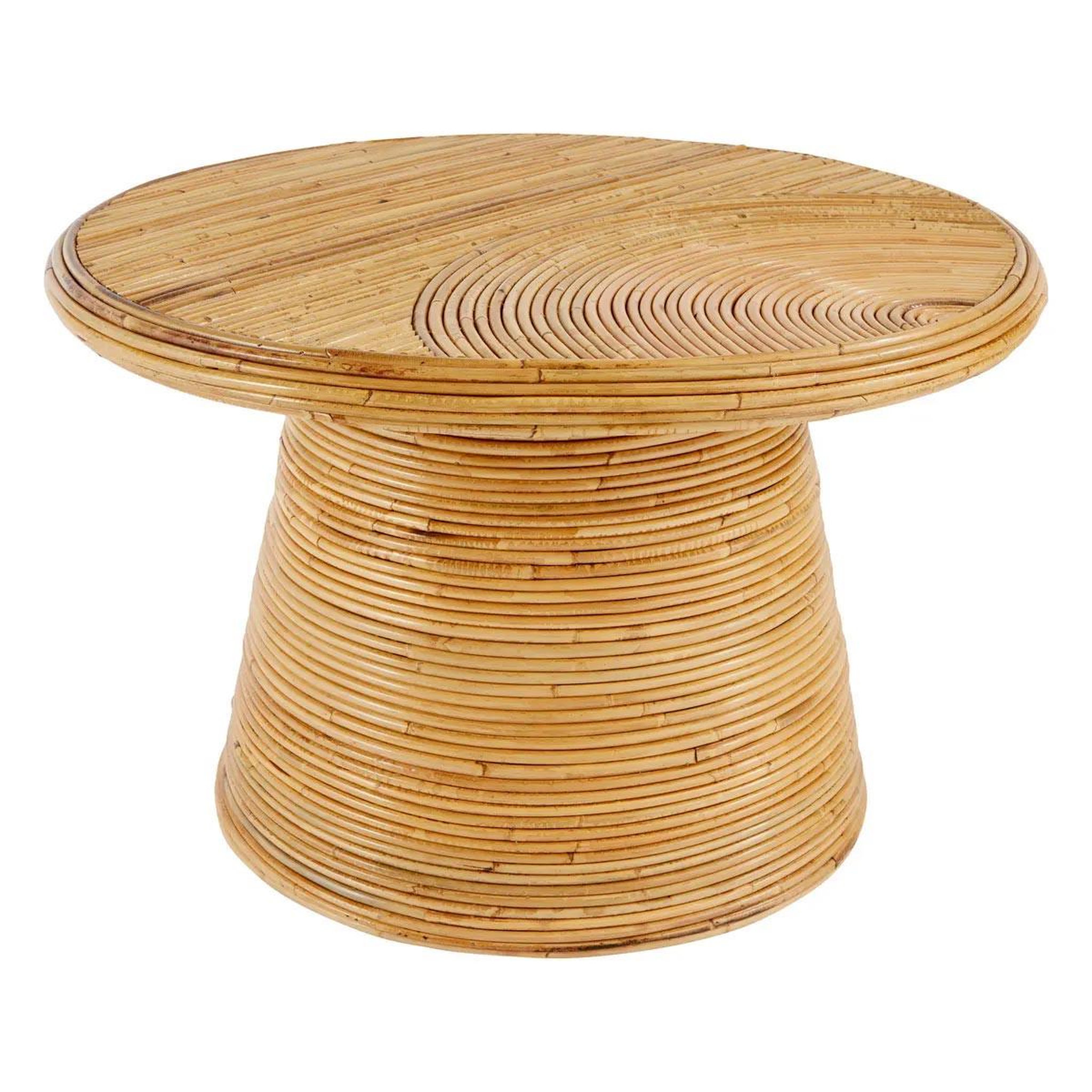 ATMOSPHERA Table basse en rotin  tanae  70cm naturel