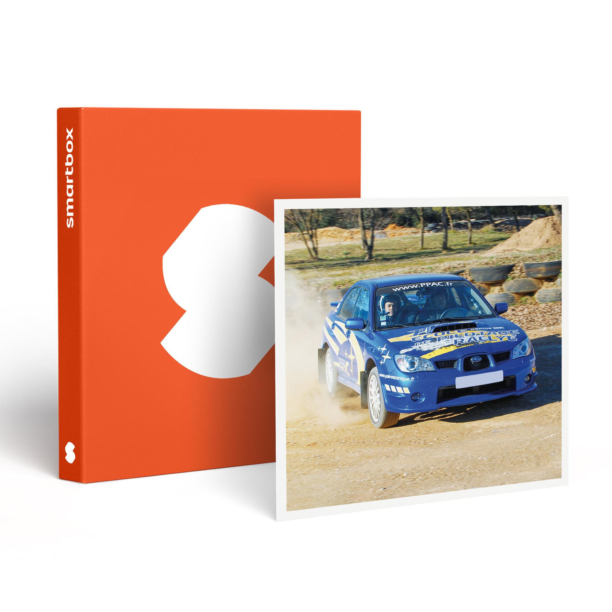Smartbox Stage pilotage rallye à couper le souffle sur circuit terre en subaru impreza wrx - coffret cadeau sport & aventure