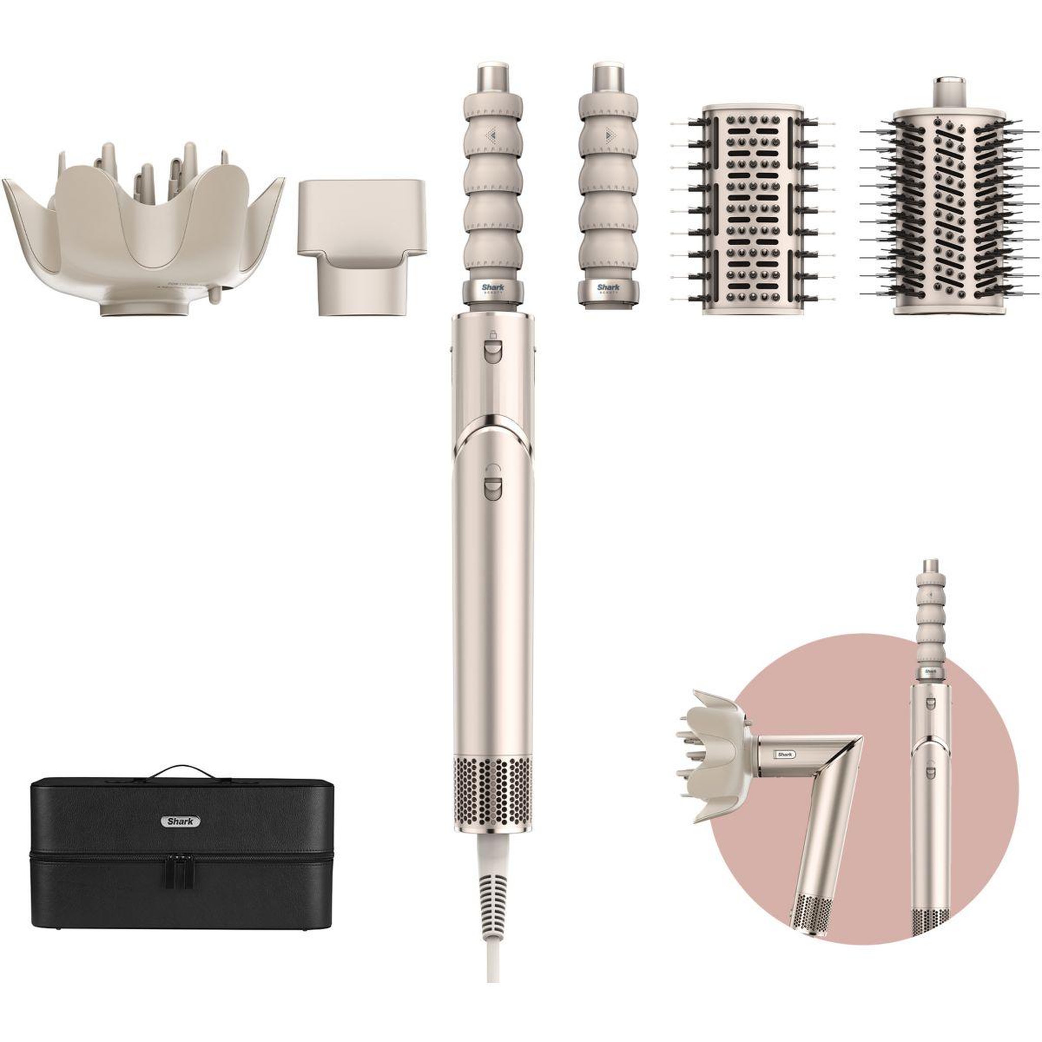 Voir la diapositive 1 : Shark Fer multistyle Flexstyle HD446SLEU stardust